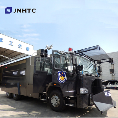 SINOTRUK মোবাইল ট্রাক মাউন্ট করা সামরিক কার্গো ভ্যান ট্রাক দাঙ্গা প্রতিরোধী যান বুলেটপ্রুফ