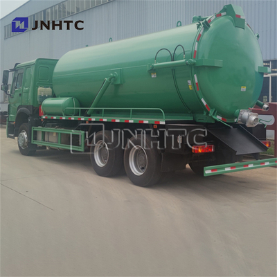 6x4 সিনোট্রুক 20m3 ভারী দায়িত্ব ভ্যাকুয়াম ট্যাঙ্ক নিকাশী শোষণ ট্রাক 20000 লিটার নিকাশী ড্রেন ট্রাক বিক্রয়