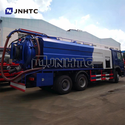 6x4 সিনোট্রুক 20m3 ভারী দায়িত্ব ভ্যাকুয়াম ট্যাঙ্ক নিকাশী শোষণ ট্রাক 20000 লিটার নিকাশী ড্রেন ট্রাক বিক্রয়