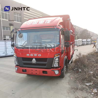 কার্গো ট্রান্সপোর্ট 4x2 হালকা কার্গো বক্স ভ্যান ট্রাক 6 চাকার বেড়া সাইডওয়াল ট্রাক