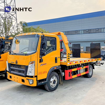 Sinotruk HOWO 4x2 3-8টন হালকা ফ্ল্যাটবেড কার্গো রেকার ট্রাক