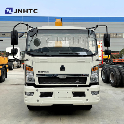 Sinotruk HOWO 4x2 3-12টন হালকা ফ্ল্যাটবেড কার্গো রেকার ক্রেন ট্রাক