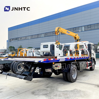 Sinotruk HOWO 4x2 3-12টন হালকা ফ্ল্যাটবেড কার্গো রেকার ক্রেন ট্রাক