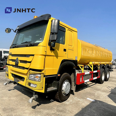 HOWO 6x4 336hp 8-20cbm জলের ট্রাক স্প্রিঙ্কলার জলের ট্যাঙ্কার স্প্রে ট্রাক