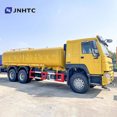 HOWO 6x4 336hp 8-20cbm জলের ট্রাক স্প্রিঙ্কলার জলের ট্যাঙ্কার স্প্রে ট্রাক