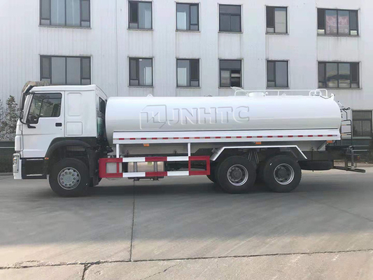 Sinotruk HOWO 6X4 371HP 20m3 ওয়াটার বাউসার ট্যাঙ্কার স্প্রিঙ্কলার ট্যাঙ্ক ট্রাক