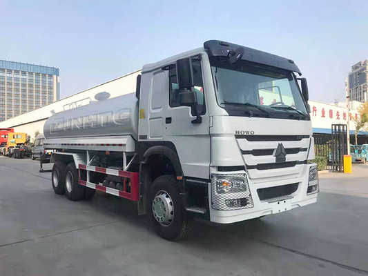 Sinotruk HOWO 6X4 371HP 20m3 ওয়াটার বাউসার ট্যাঙ্কার স্প্রিঙ্কলার ট্যাঙ্ক ট্রাক