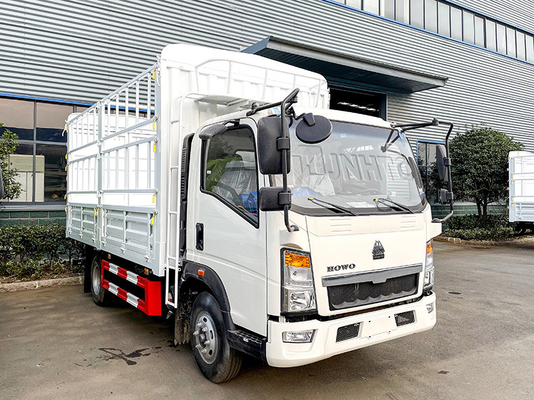 HOWO 4X2 5-10T লাইট ডিউটি ​​কমার্শিয়াল ট্রাক স্টেক বেড ট্রাক