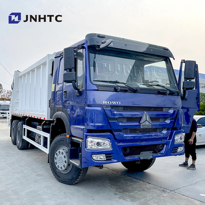 Sinotruk Howo 6x4 10 চাকার 16CBM আবর্জনা কমপ্যাক্টর যানবাহন ঝুলন্ত বালতি