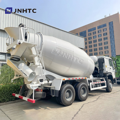 Sinotruk HOWO 9m3 কংক্রিট মিক্সার ট্রাক ডিজেল ইঞ্জিন