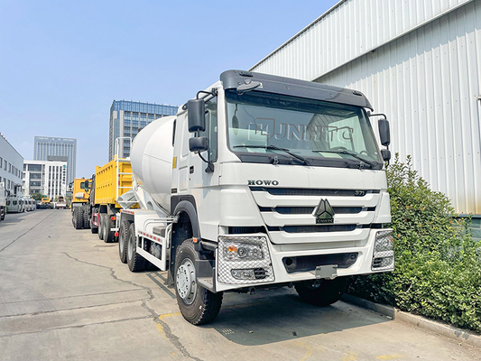 10 চাকার Sinotruk HOWO 9m3 কংক্রিট মিক্সার ট্রাক
