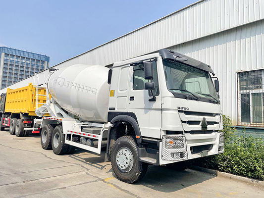 10 চাকার Sinotruk HOWO 9m3 কংক্রিট মিক্সার ট্রাক