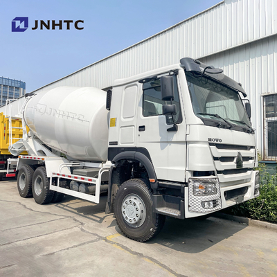 LHD Sinotruk HOWO 9m3 কংক্রিট মিক্সার গাড়ির 10 চাকা