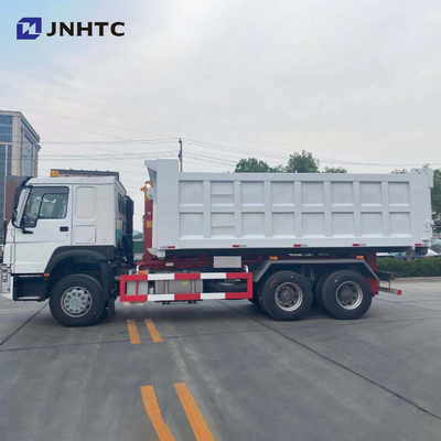 30T LHD Sinotruk 6x4 10 চাকার হাও হুক লিফট আবর্জনা ট্রাক