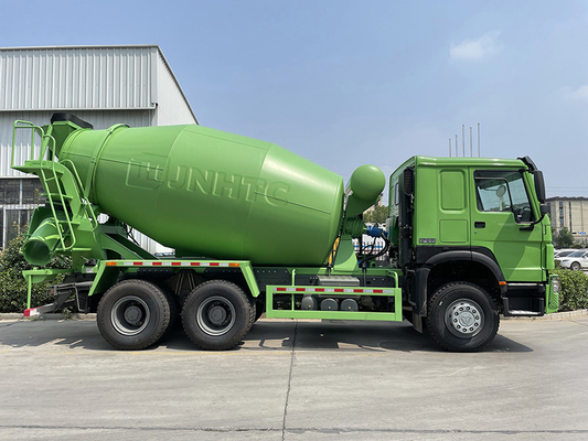 371hp 10cbm 6x4 Sinotruk HOWO কংক্রিট ব্যাচ ট্রাক নতুন মডেল