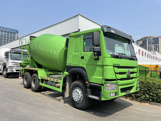 371hp 10cbm 6x4 Sinotruk HOWO কংক্রিট ব্যাচ ট্রাক নতুন মডেল