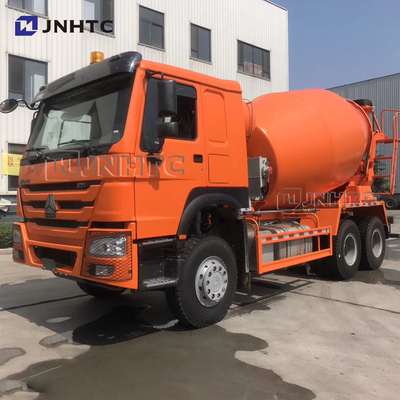 SINOTRUK HOWO অটো লোডিং কংক্রিট মিক্সার 10 হুইলার 371hp 12m3
