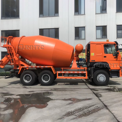 SINOTRUK HOWO অটো লোডিং কংক্রিট মিক্সার 10 হুইলার 371hp 12m3