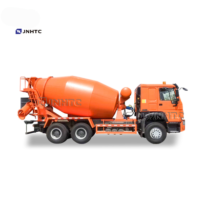 10 হুইলার 371hp 10m3 কংক্রিট মিক্সার ট্রাক স্ব-লোড হচ্ছে