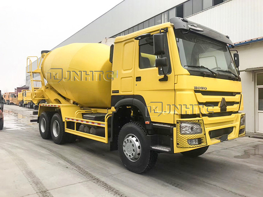 336hp Sinotruk Howo কংক্রিট মিক্সার ট্রাক 10M3 6x4 10 চাকার বাম হাতের ড্রাইভ