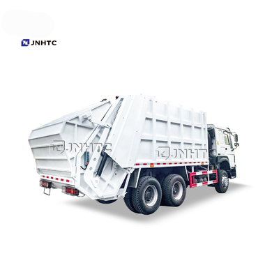 Sinotruck Howo 6x4 10 চাকার 16CBM আবর্জনা কমপ্যাক্টর ট্রাক ঝুলন্ত বালতি