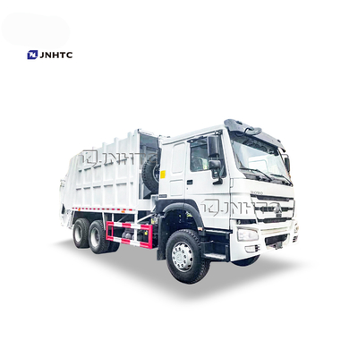 Sinotruck Howo 6x4 10 চাকার 16CBM আবর্জনা কমপ্যাক্টর ট্রাক ঝুলন্ত বালতি