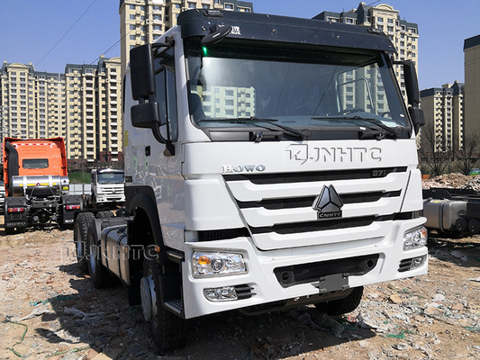 10 চাকার 371 হাওও ট্র্যাক্টর হেড HOWO ট্রেলার হেড 50T 6X4