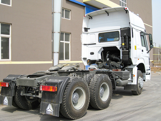 Euro2 RHD 6x4 10 চাকার ট্রাক্টর ট্রেলার ট্রাক ডিজেল ইঞ্জিন 371hp 420hp নতুন মডেল