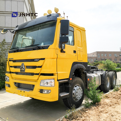হেভি ডিউটি ​​Howo A7 420 Hp ট্রাক হেড Sinotruk Howo ট্রাক্টর ট্রাক