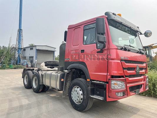 6x4 Howo 371 ট্রাক্টর হেড 10 চাকার ট্রাক হেড ট্রাক্টর