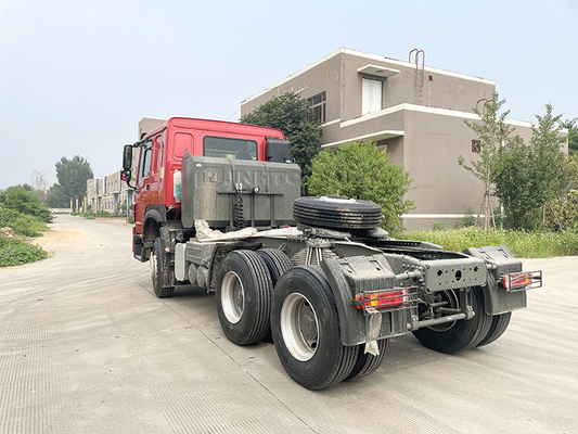Sinotruk Howo 6x4 371 প্রাইম মুভার ট্রাক 10 চাকার ট্রাক্টর
