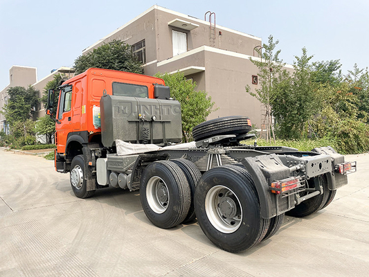 Sino Howo 371hp প্রাইম মুভার ট্রাক টুইন এক্সেল 50 টন