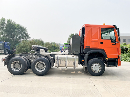 10 চাকার 420hp প্রাইম মুভার ট্রাক সিনো হাউ ট্র্যাক্টর ট্রেলার হেড 6x4