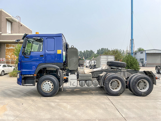 420hp Sinotruk 10 হুইলস প্রাইম মুভার ট্রাক 6X4 ট্রাক হাওও ট্রেলার ট্রাক হেড