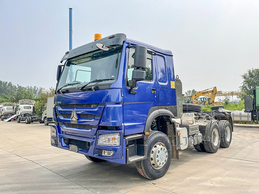 420hp Sinotruk 10 হুইলস প্রাইম মুভার ট্রাক 6X4 ট্রাক হাওও ট্রেলার ট্রাক হেড