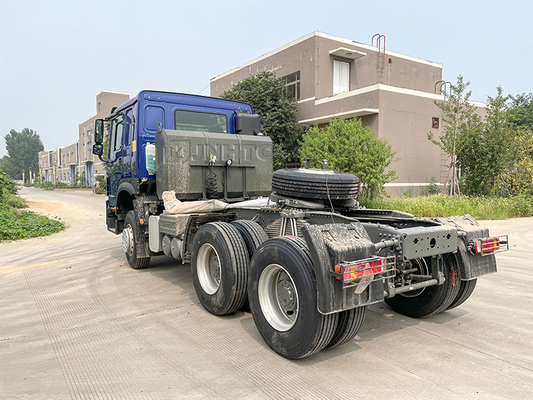 Euro2 420hp Sinotruk 10 চাকার 6X4 হাও ট্র্যাক্টর ট্রাক হেড ট্রেলার ট্রাক হেড