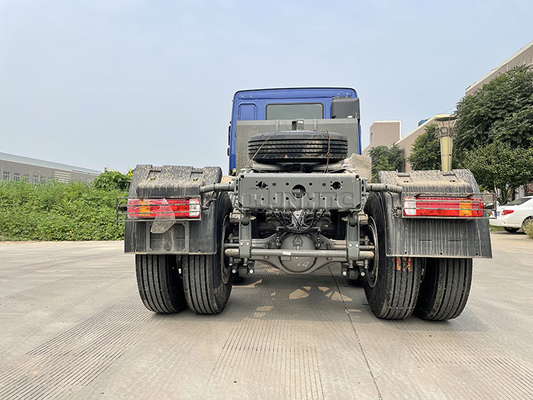 Euro2 420hp Sinotruk 10 চাকার 6X4 হাও ট্র্যাক্টর ট্রাক হেড ট্রেলার ট্রাক হেড