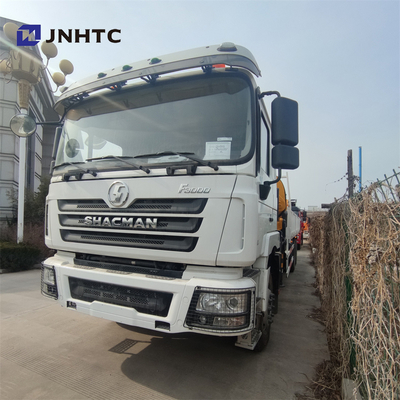 শ্যাকম্যান 8x4 F3000 12 টন ট্রাক মাউন্ট করা ক্রেন 4 সোজা বাহু 12 চাকা