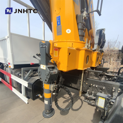 শ্যাকম্যান 8x4 F3000 12 টন ট্রাক মাউন্ট করা ক্রেন 4 সোজা বাহু 12 চাকা