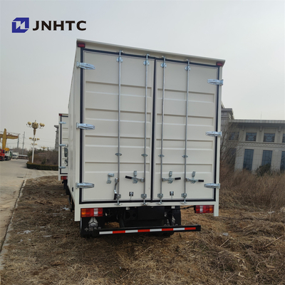 SINOTRUK HOWO LHD বক্স ট্রাক ভ্যান কার্গো ট্রাক 6 টন 116hp