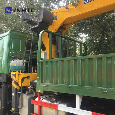 10 চাকা 371hp 10 টন সোজা আর্ম ক্রেন ট্রাক Sinotruk HOWO 6x4