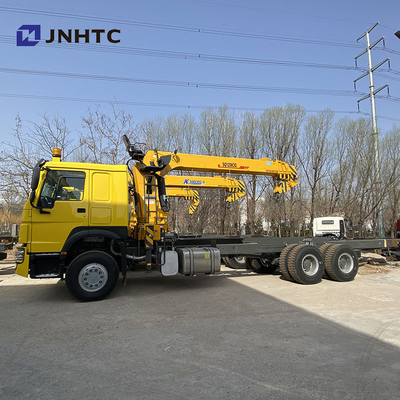 সিনোট্রুক ক্রেন বুম ট্রাক 6x4 10 চাকার 12 টন সোজা বাহু