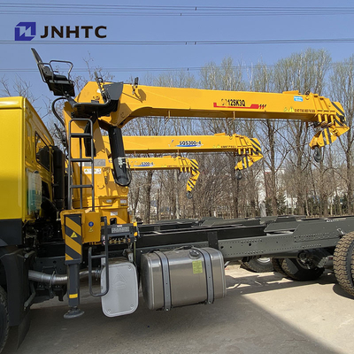 সিনোট্রুক ক্রেন বুম ট্রাক 6x4 10 চাকার 12 টন সোজা বাহু
