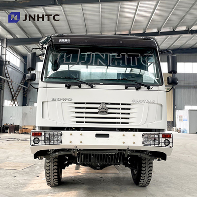 HOWO 371HP 6X6 4x4 ড্রাইভ কার্গো ট্রাক কলাম প্লেট ড্রপসাইড গেট