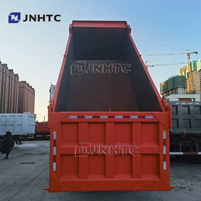 6x4 Sinotruk Howo 10 হুইলার ডাম্প ট্রাক 371hp ইউরো II নির্গমন