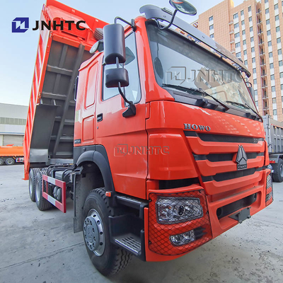 6x4 Sinotruk Howo 10 হুইলার ডাম্প ট্রাক 371hp ইউরো II নির্গমন
