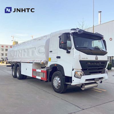 Sinotruk Howo A7 6x4 371hp ইউরো 2 ইঞ্জিন সহ 10 চাকা ফুয়েল ট্যাঙ্কার ট্রাক
