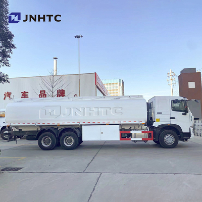 Sinotruk Howo A7 6x4 371hp ইউরো 2 ইঞ্জিন সহ 10 চাকা ফুয়েল ট্যাঙ্কার ট্রাক