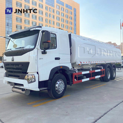 Sinotruk Howo A7 6x4 371hp ইউরো 2 ইঞ্জিন সহ 10 চাকা ফুয়েল ট্যাঙ্কার ট্রাক