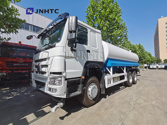 Sinotruk Howo 6x4 স্প্রিঙ্কলিং ওয়াটার ট্যাঙ্ক ট্রাক 351 - 450hp